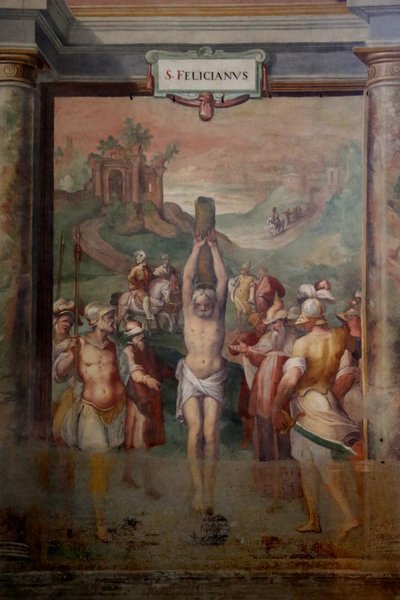 The Martyrdom of St. Felicianus by Cristoforo and Tempesta, Antonio Roncalli